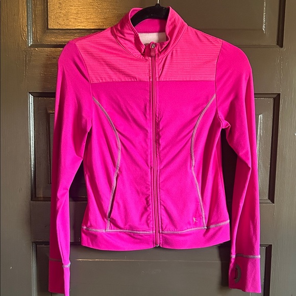 Danskin Other - Danskin Bright Pink Jacket; size 10-12